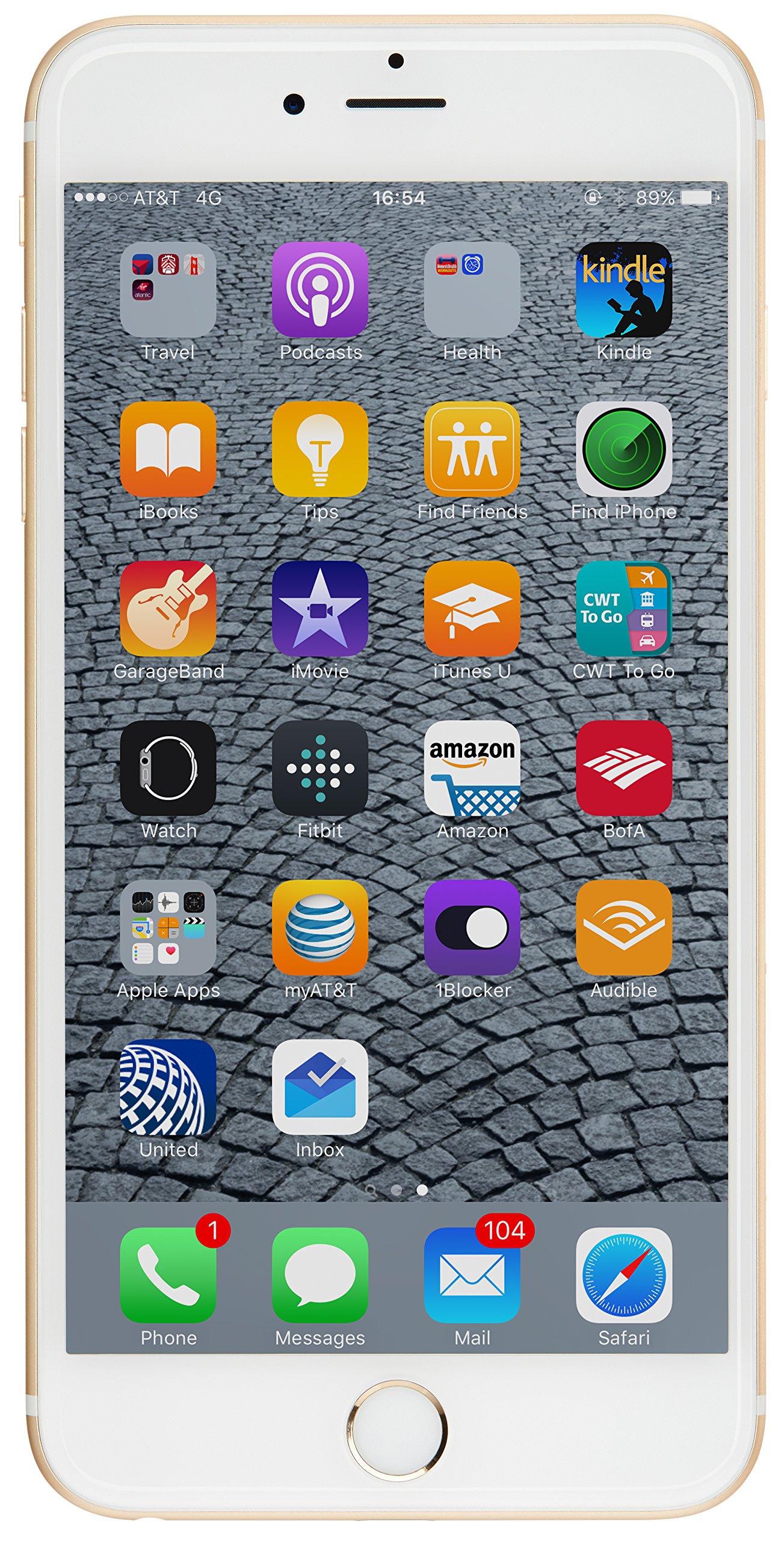 Apple iPhone 6s Plus 128 GB US Warranty Unlocked Cellphone - Retail Packaging (Gold)