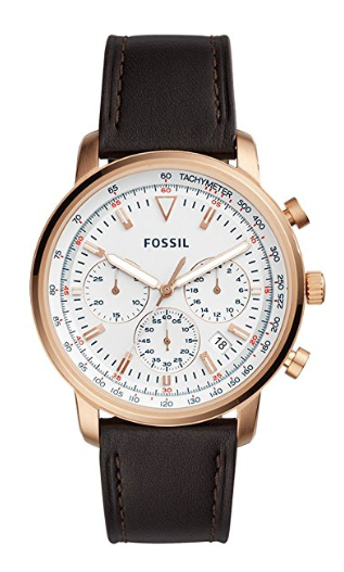 Đồng hồ Fossil Goodwin Chronograph Brown Leather Watch