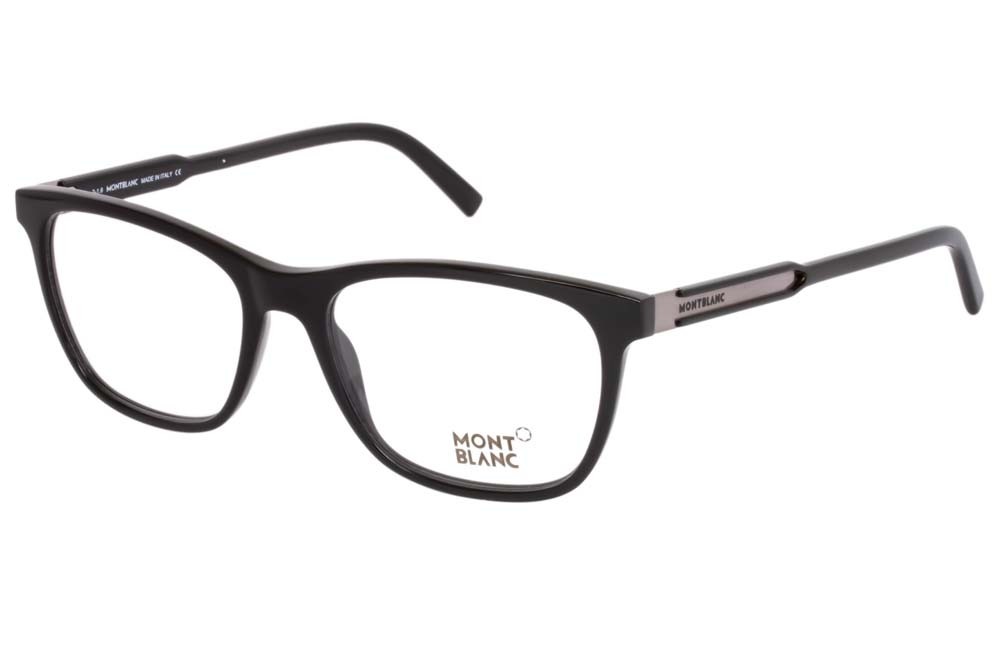 Montblanc Shiny Black Eyeglasses MB0631 001 54