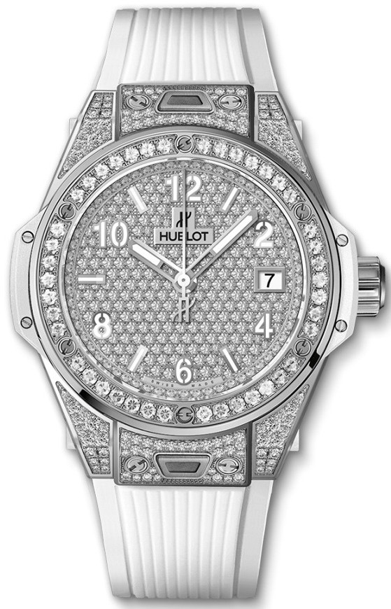 Hublot One Click Automatic Diamond Ladies Watch 465.SE.9010.RW.1604