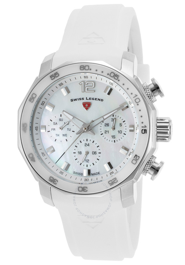 Swiss Legend Blue Geneve Ladies Watch SL-16192SM-02-WHT