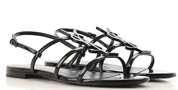Saint Laurent Ladies Sandals 552245 0NPVV 1000