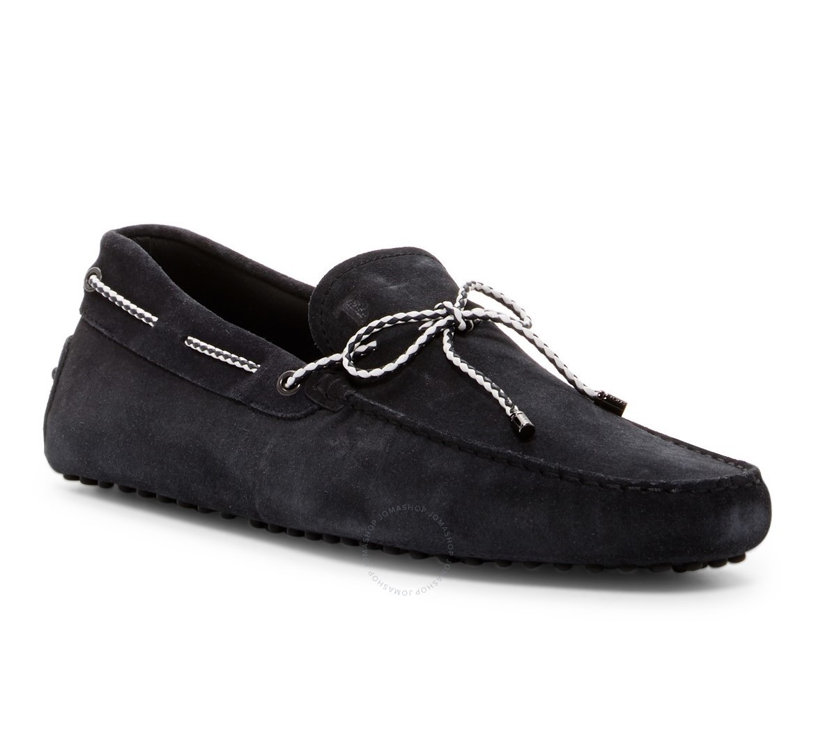 Tod's Men's Black Gommino Driving Shoes XXM0GW05473RE09970