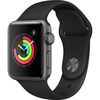 Apple Watch Series 3 - GPS - Space Gray Aluminum Case with Gray Sport Band - 42mm
