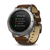 Garmin Fenix Chronos, Steel with Vintage Leather Watch Band