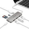 USB C Hub ANNBOS A030CH7 Multiport Adapter Aluminum 7-Port