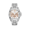 Michael Kors Access Unisex 45mm Silvertone Bradshaw Chronograph Smart Watch