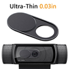 CloudValley Webcam Cover for Logitech C920, C922, C922x and C930e etc Flat Camera, Ultra-Thin Privacy Protects Lens Metal Slider Cap also for PC, Computer, All-in-one Desktop (Metal Cover 1 Pack)