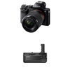 Sony a7K Full-Frame Interchangeable Digital Lens Camera with 28-70mm Lens and VGC1EM Digital Camera Battery Grips