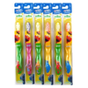 Crest Kids Toothbrush Sesame Street Soft (6 Pieces) Asst Colors