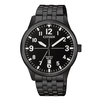 Đồng hồ Citizen Men's Black Ion Stainless Steel Watch BI105552E