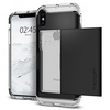 Spigen Crystal Wallet Case for Apple iPhone X - Black