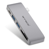 Cổng Chia USB-C Hub AnnBos 5-In-1 Type C Card Reader & HUB (Grey)