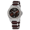 Akribos XXIV Crystal Brown Dial Ladies Watch AK514BR
