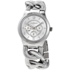 Akribos XXIV Multi-Function Silver Dial Silver-tone Alloy Ladies Watch AK721SS