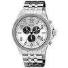 Akribos XXIV Silvertone Men's Watch AK659SS