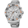 Akribos XXIV Silver-Tone Men's Watch AK671SS