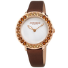 Akribos XXIV Quartz White Dial Ladies Watch AK1093BR