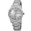 Akribos XXIV Ultimate Silver Dial Diamond Ladies Watch AK965SS