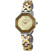 Akribos XXIV Diamond Gold Tone Dial Ladies Watch AK1086TTG