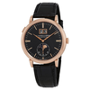 A. Lange & Sohne Saxonia Moon Phase Automatic Black Dial Men's Watch 384.031