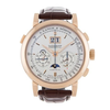 A. Lange & Sohne A. Lange and Sohne Datograph Perpetual Silver Dial 18K Rose Gold Men's Watch 410.032