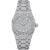Audemars Piguet Royal Oak Diamond Pave White Gold Ladies Watch 67604BC.ZZ.1211BC.01