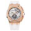 Audemars Piguet Royal Oak Offshore Tourbillon Silver Dial Automatic Men's Watch 26540OR.OO.A010CA.01