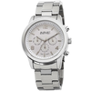 August Steiner Multi_Function White Dial Stainless Steel Men's Watch AS8098SS