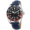 August Steiner Black Dial Men's Watch AS8269SSBU