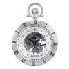 August Steiner Silver-tone Pocket Watch AS8017SS