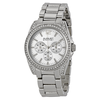 August Steiner Silver-tone Metal Silver Dial Quartz Ladies Watch AS8075SS