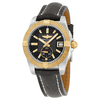 Breitling Galactic 36  Automatic Black Dial Ladies Watch TC3733012-BA54BKSLT