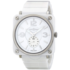 Bell and Ross Aviation 39 MM White Unisex Watch BRS-WH-CERAMIC/SCE