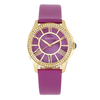Bertha Bertha Donna Quartz Crystal Purple Dial Ladies Watch BR9804 BR9804