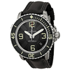 Blancpain 500 Fathoms Automatic Black Dial Canvas Men's Watch 50015-12B30-52B