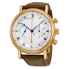 Breguet Classique Automatic Silvered Dial Alligator Leather Men's Watch 5287BR129ZU