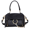 Chloe Mini Faye Shoulder Bag- Black CHC18AS140HGJ001