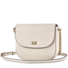 Michael Kors Mott Pebbled Leather Crossbody- LT Cream 32T8TF5C0L-289