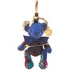 Burberry Thomas Bear Charm With Kilt Pin- Cadet Blue 8000075