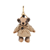 Burberry Thomas Bear Check Cashmere Charm with Trench Coat 4027547