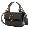 Chloe Small C Double Carry Bag- Black CHC19SS191A37001