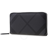 Burberry Men's Zip Around Wallet London Check Charcoal Long Zip Around Wallet 4056418