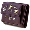 Jimmy Choo Ladies French Purse wallet Stars Grape Nemo French Prs Mult Star 182 NEMO LTR GRAPE/METALLIC MIX