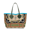 Burberry Accessories WLLG Tote bag Vintage Check Green/Red Prt Silk Lg Giant Tote 4079010