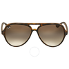 Ray Ban Cats 5000 Classic Tortoise Aviator Sunglasses RB4125 710/51 59