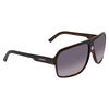 Carrera Carrera Dark Gray Gradient Rectangular Men's Sunglasses CARRERA33S0WR762 CARRERA33S0WR762