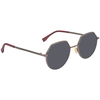 Fendi Fendi Around Grey Geometric Men's Sunglasses FFM0029SV81IR54 FFM0029SV81IR54