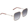 Gucci Blue Gradient Square Sunglasses GG0443S 001 60