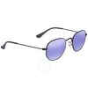Ray Ban Hexagonal Junior Round Sunglasses RB9541SN RB9541SN 261/7V 44